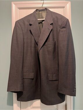 RoundTree & Yorkie Mens Pant Suit Size 44L Charcoal Gray